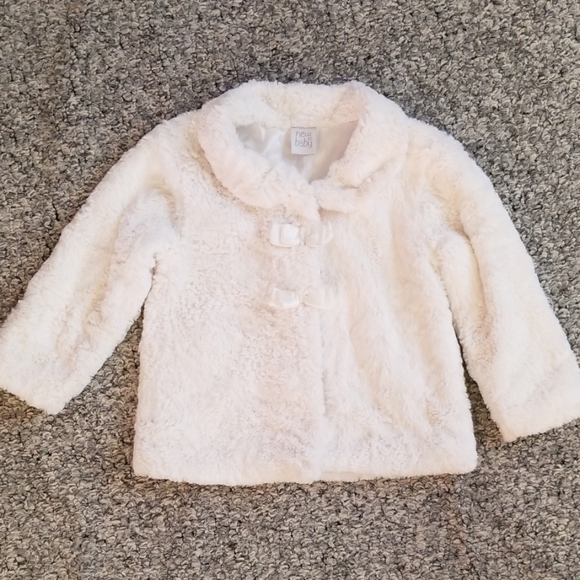 Baby faux fur coat fully lined - Picture 2 of 7